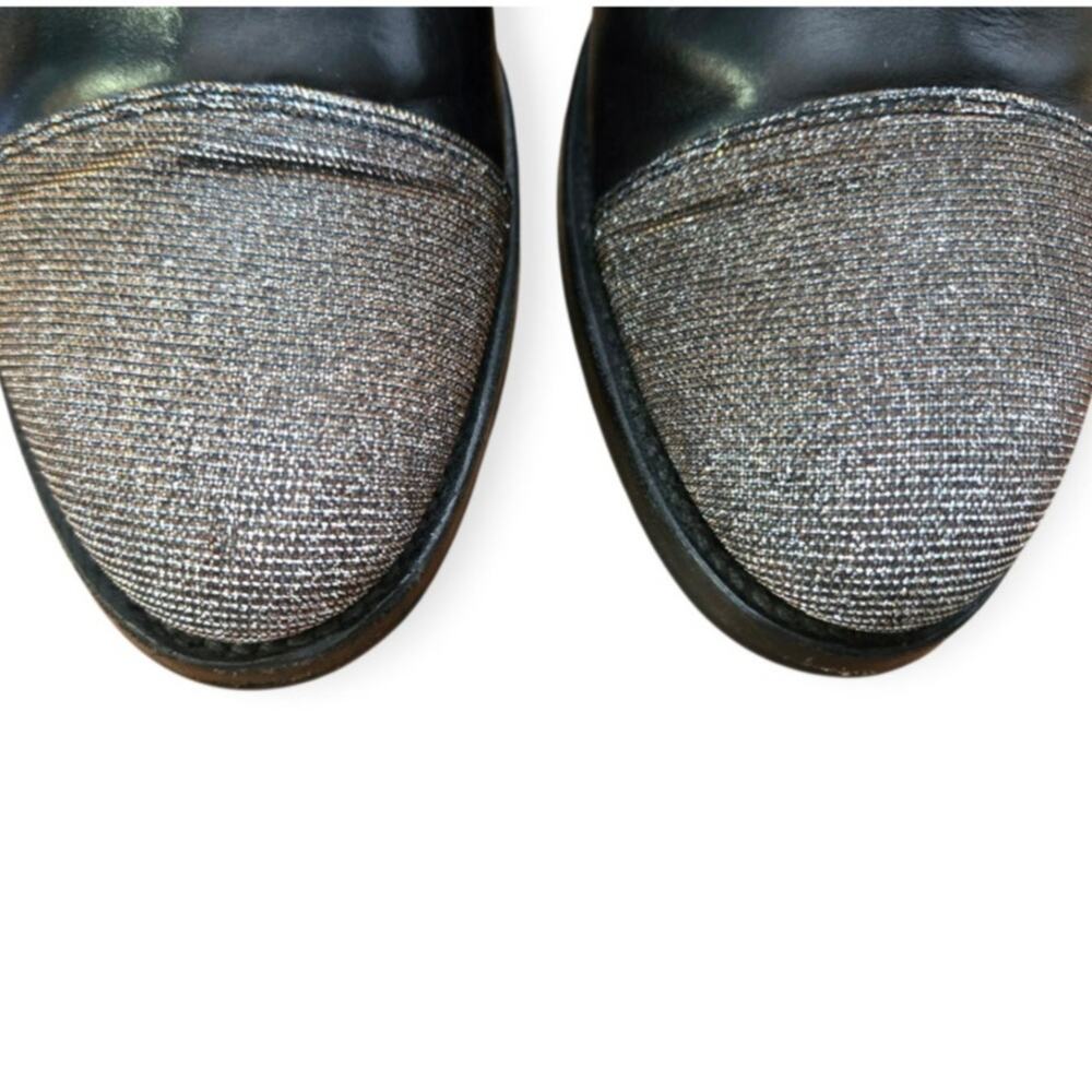 The Office of Angela Scott Mr. Dean Double Monk Strap Boot Black EU 38 US 8 - Picture 4 of 9